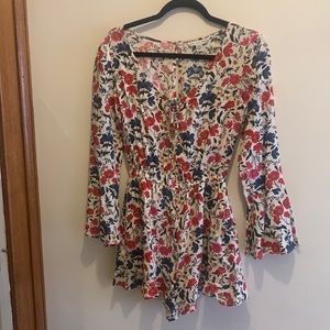 Floral romper